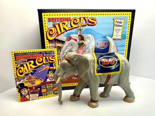 Britains circus elephant - elephant, with