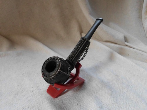 Vintage unusual smoking pipe - unusual,