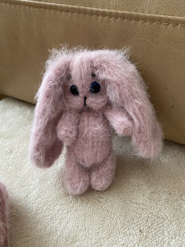 Pink plush fabric - plush,