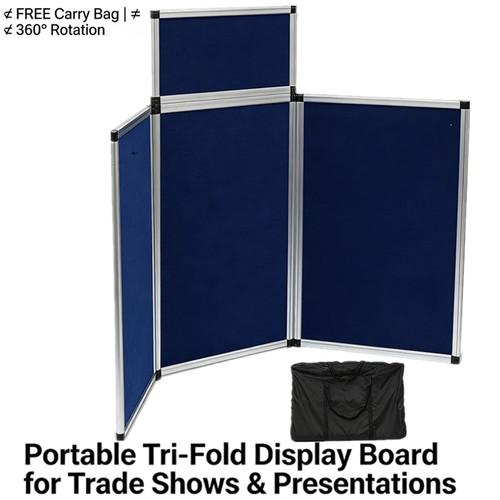 Tri fold trade show - 3+1, tri-fold