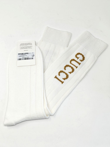 Gucci socks white athletic - socks,