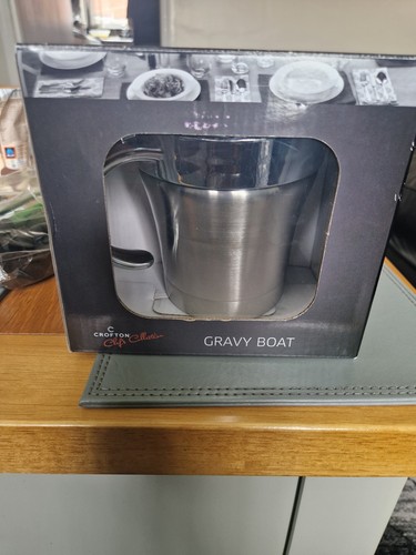Thermal gravy boat stainless - gravy,
