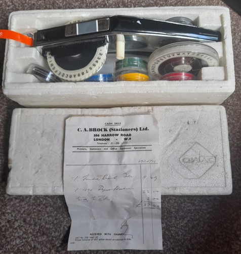 Vintage dymo label - label, machine