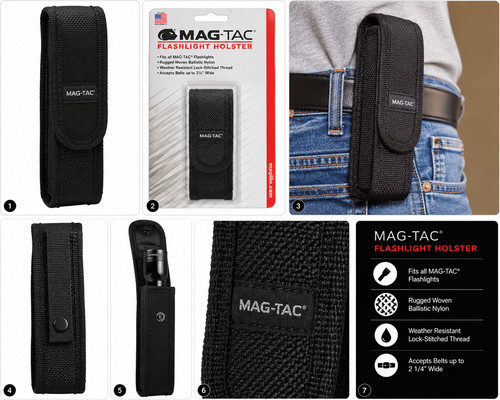 Maglite mag tac holster - maglite, mag-tac