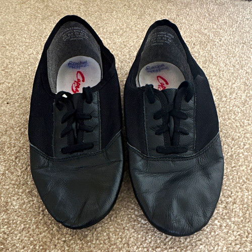 Capezio black leather lace - capezio,