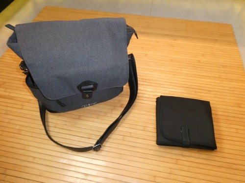 Mamas papas grey nappy bag - mamas,