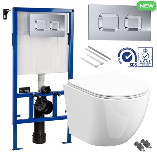 Rimless wall hung - rimless,