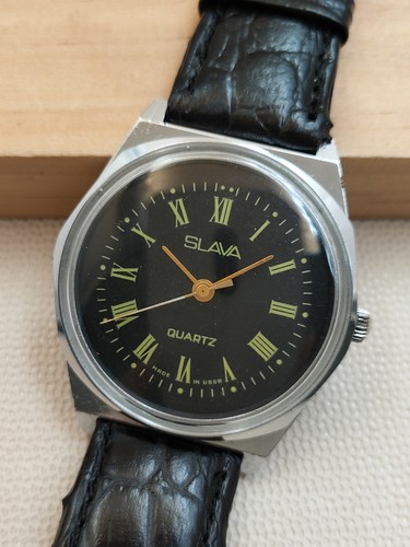 Vintage slava quartz - slava, watch
