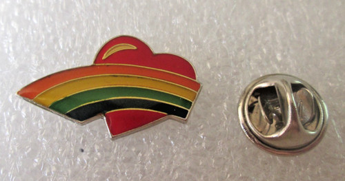 Rainbow and heart design - rainbow,