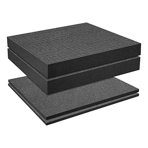 Grid foam cube - grid, pieces