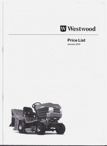 Westwood garden tractors - westwood, &