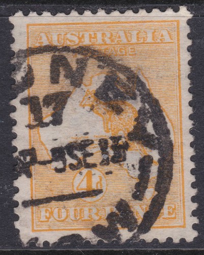 1913 orange roo kangaroo - orange,