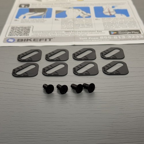 Bike fit cleat wedges - fit,