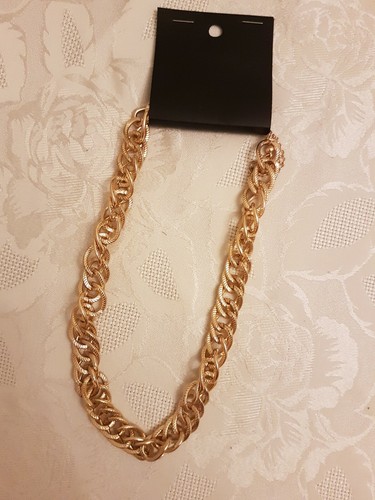 Chunky gold chain necklace - chunky,
