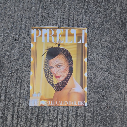 Rare pirelli calendar 1985 - pirelli, in