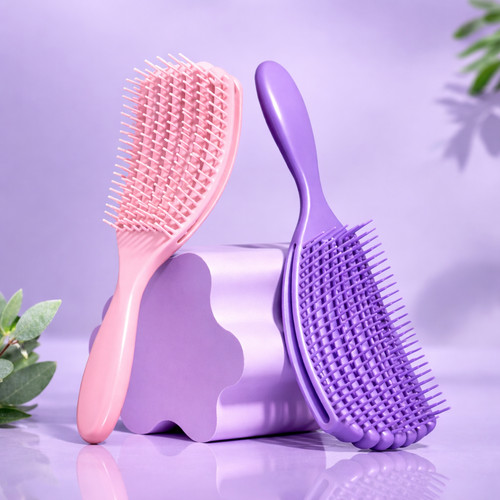 2pcs detangling hair brush - detangling,