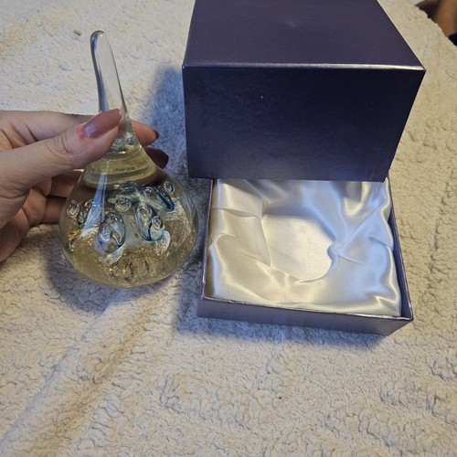 Glass paperweight ornament - glass,
