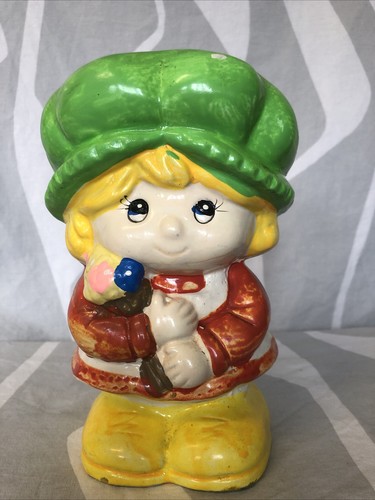Vintage ceramic strawberry - ceramic,