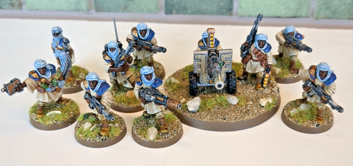 Tallarn desert raiders squad - desert,