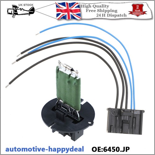 Heater blower motor resistor - motor, &