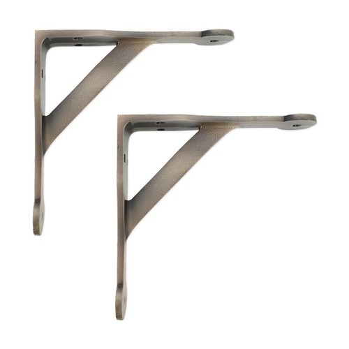 Shelf brackets pair matt - shelf,