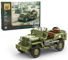 Buildarmy ww2 american jeep - ww2,