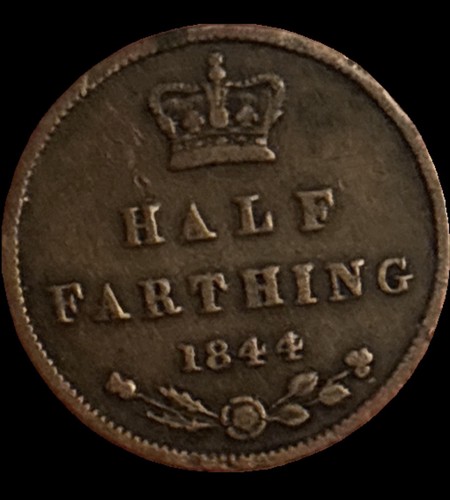 1844 queen victoria half - 1844,