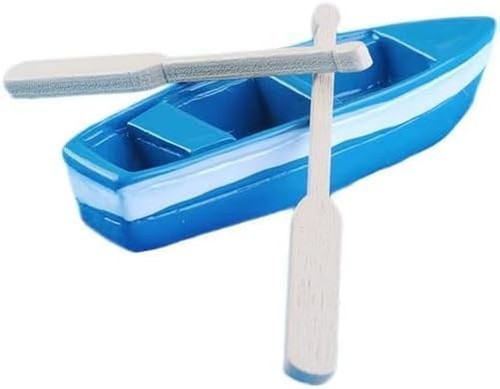Set blue mini - of, rowboat