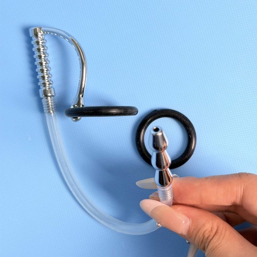 Hollow penis urethral plug - hollow,