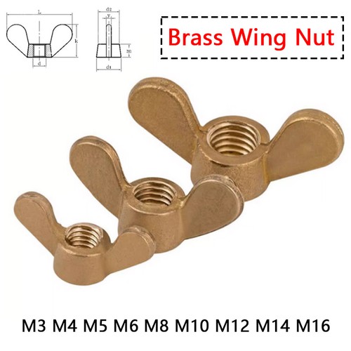 Wing nuts metric butterfly - nuts,