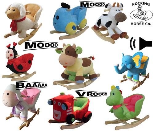 New plush rocking chair - plush,
