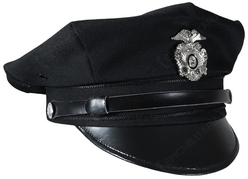Police point visor cap - visor,