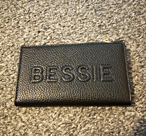 Bessie black faux leather - black,