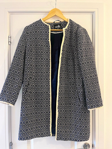 Wallis navy white - navy, &