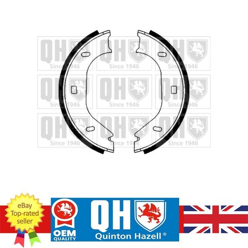 Parking brake shoe set - brake, for