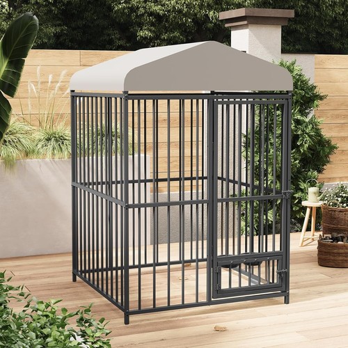 Large metal dog house - large,