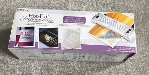 Letraset hot foil impressions - hot,