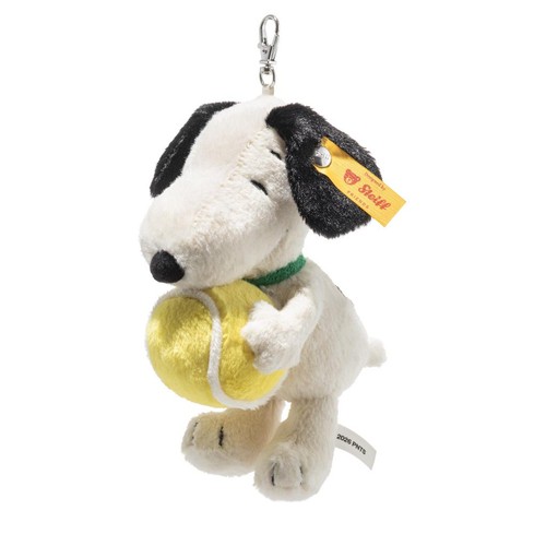 Steiff snoopy keychain plush - snoopy,
