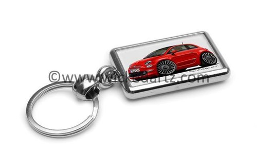 Retroartz cartoon car fiat - cartoon,