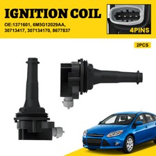 2x Ignition Coil Pack For FORD FOCUS 2.5 05 to 11 1371601, 6M5G12029AA, 30713417