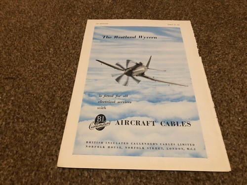 Ac61 advert 11x8 - 11x8, westland