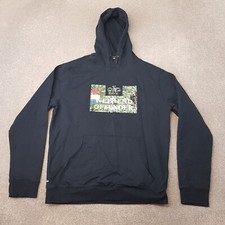 Weekend Offender Mens Hoodie XL Blue Navy Jumper Pullover Casuals Mod Liam Ska