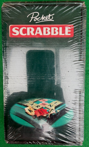 Pocket scrabble travel - scrabble,