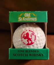 Old St Andrews empty golf ball