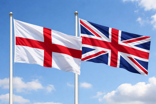 Large union jack and - -,