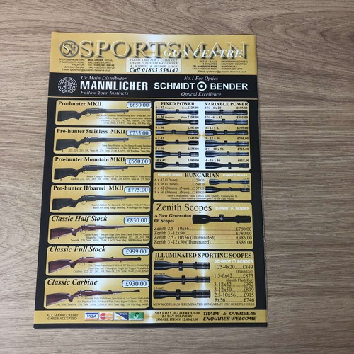 Guns101 magazine advert 12x9 - advert,
