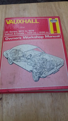 Vauxhall viva haynes manual - viva,