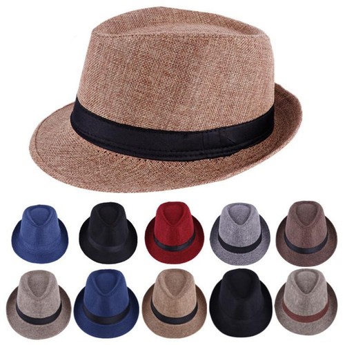 Mens fedora hat - fedora, summer