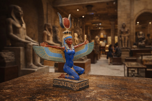 Ancient egyptian winged isis - egyptian,