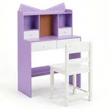 Kids Study Desk and Chair Set